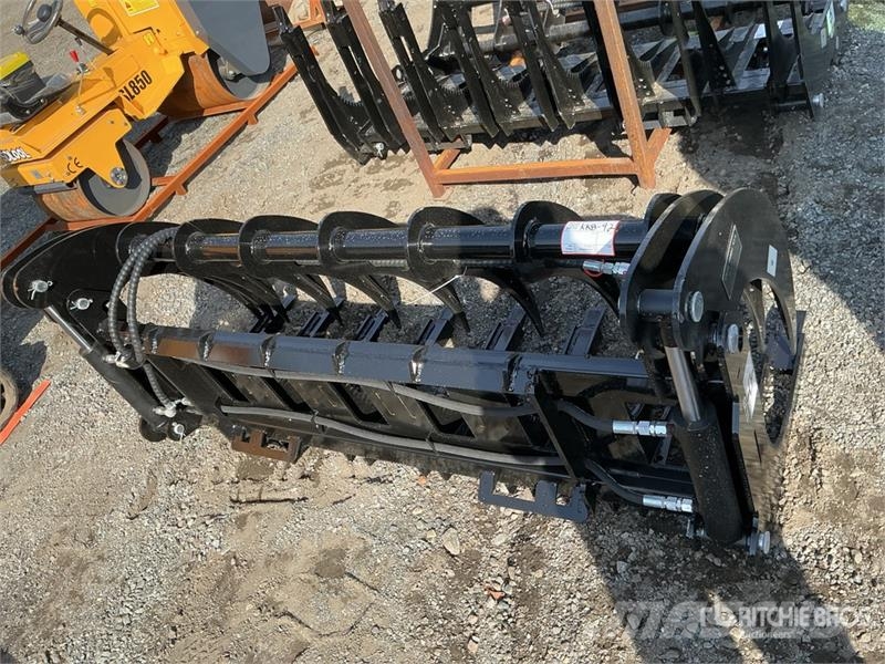  GIYI GY-CLG72 72 in Log Skid Steer Grapple (Unused グラップル