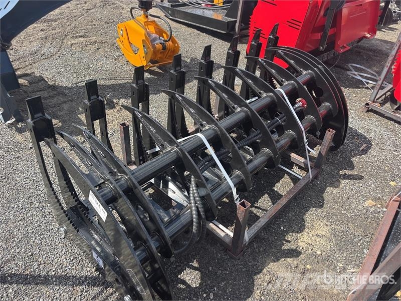 GIYI GY-CLG72 72 in Skeleton Skid Steer Grapple (U Grabilice