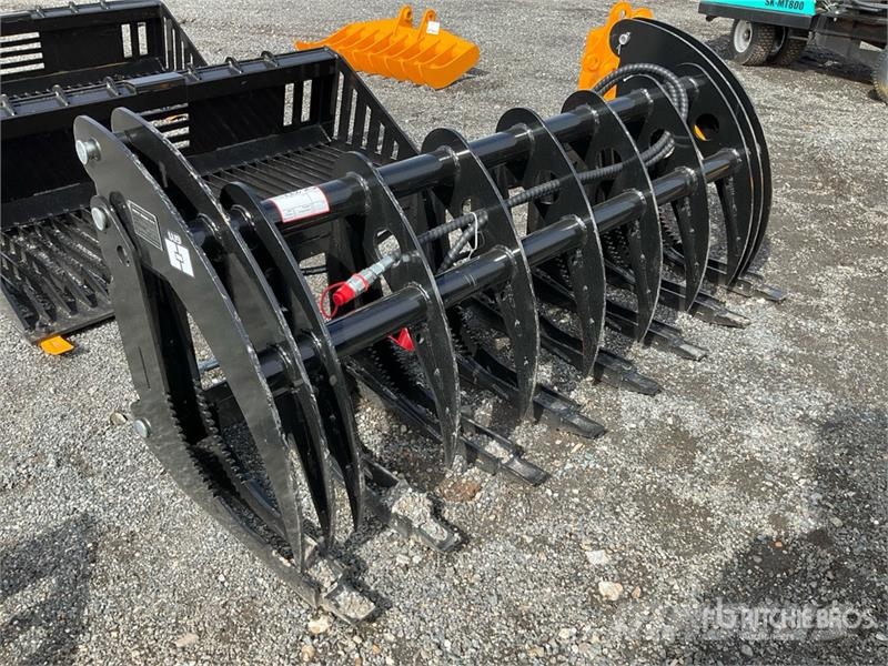 GIYI GY-CLG72 72 in Skid Steer Grapple (Unused) Grabeži