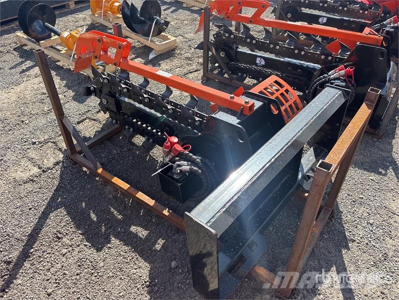  GIYI GY-D39 8 in Skid Steer Trencher (Unused) ماكينات حفر خنادق