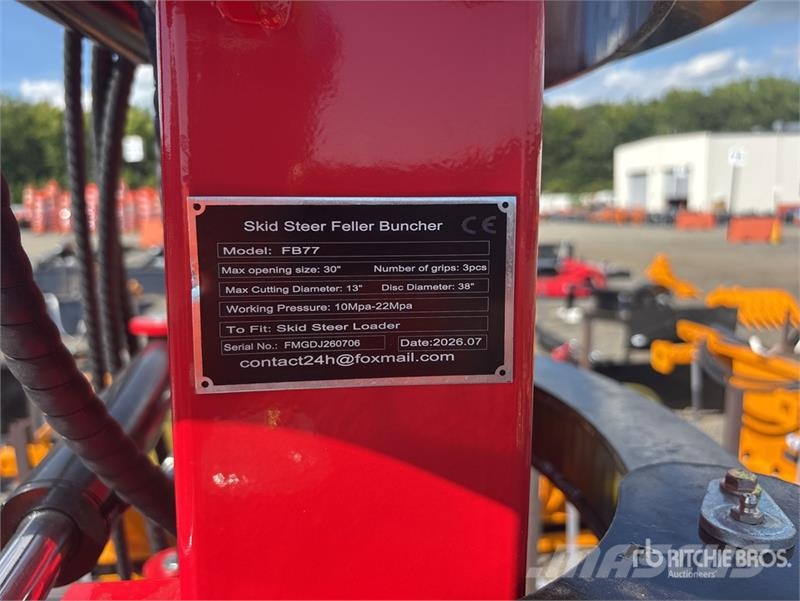 GIYI GY-FB77 30 in Feller Buncher (Unused) Other components