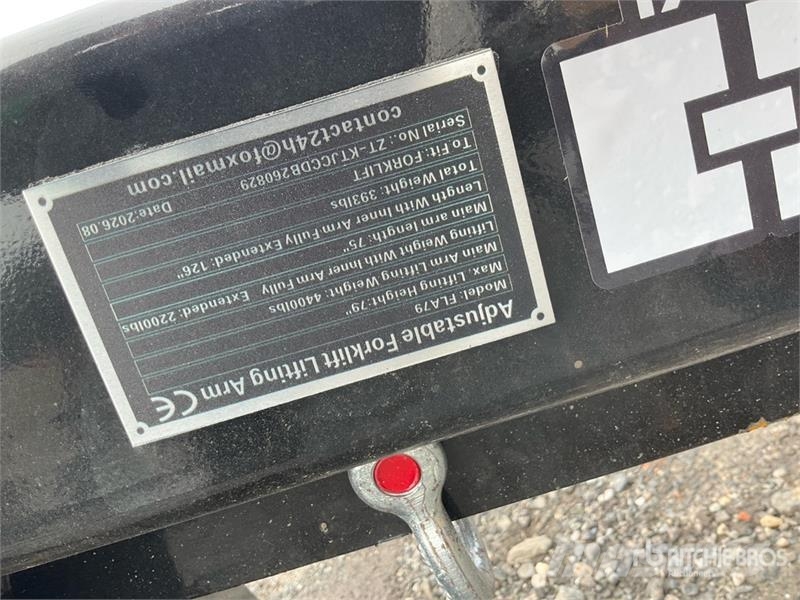 GIYI GY-FLA79 Forklift Extendable Boom (Unused) 其他附件和组件