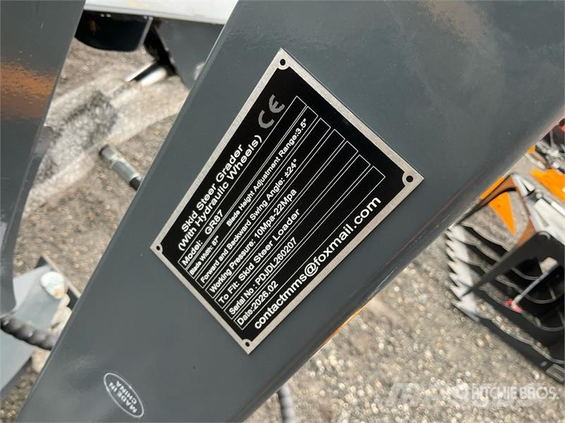  GIYI GY-GR87 87 in Skid Steer Grader (Unused) その他部品
