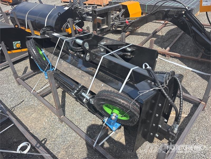 GIYI GY-PR71 71 in Mini Skid Steer Power Rake (Unu Other components