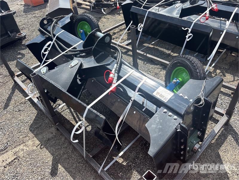 GIYI GY-PR71 71 in Mini Skid Steer Power Rake (Unu Other components