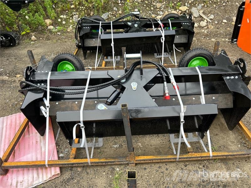 GIYI GY-PR71 71 in Skid Steer Power Rake (Unused) Other components