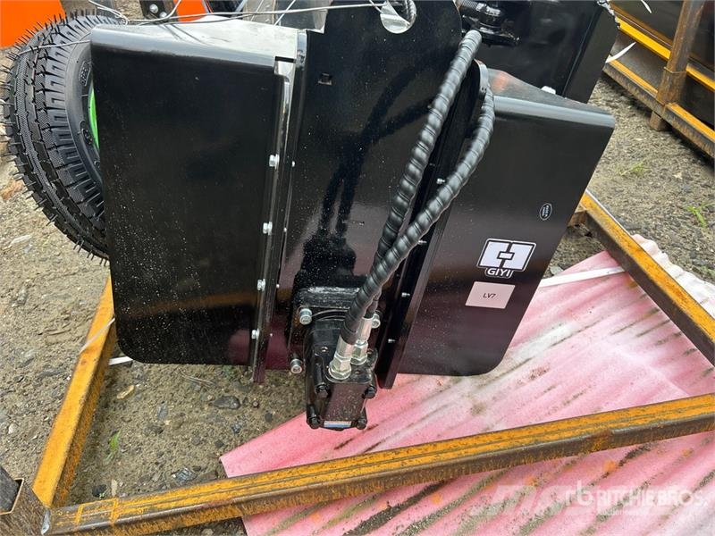 GIYI GY-PR71 71 in Skid Steer Power Rake (Unused) Other components