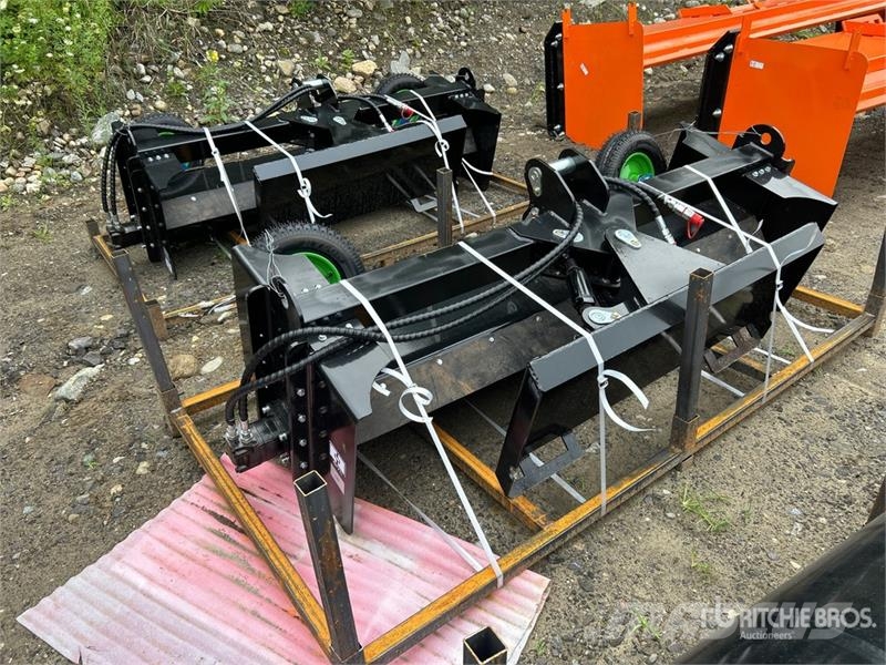 GIYI GY-PR71 71 in Skid Steer Power Rake (Unused) Other components