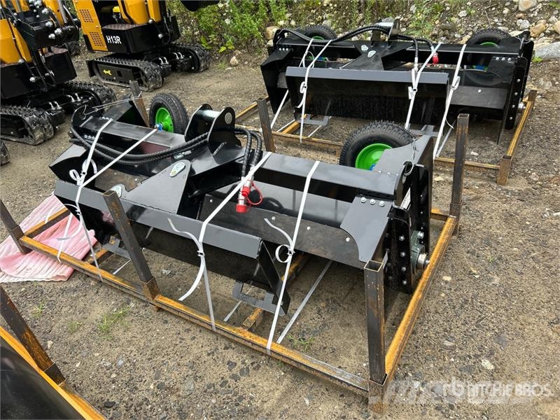 GIYI GY-PR71 71 in Skid Steer Power Rake (Unused) Other components