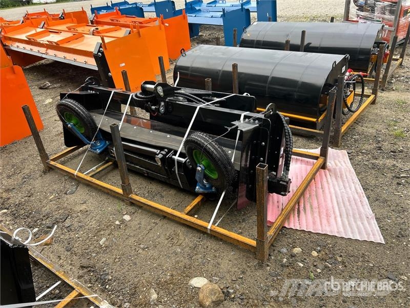 GIYI GY-PR71 71 in Skid Steer Power Rake (Unused) Other components