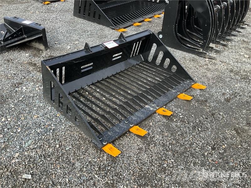 GIYI GY-RB44 44 in Mini Mini Rock Skid Steer Bucke Schaufeln
