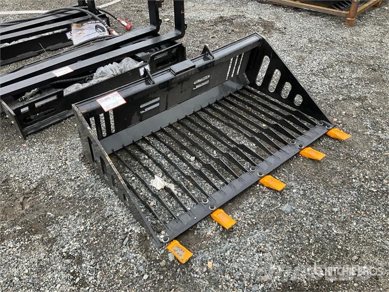  GIYI GY-RB44 44 in Mini Mini Rock Skid Steer Bucke Žlice
