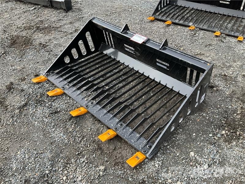 GIYI GY-RB44 44 in Rock Mini Skid Steer Bucket (Un Kauhat