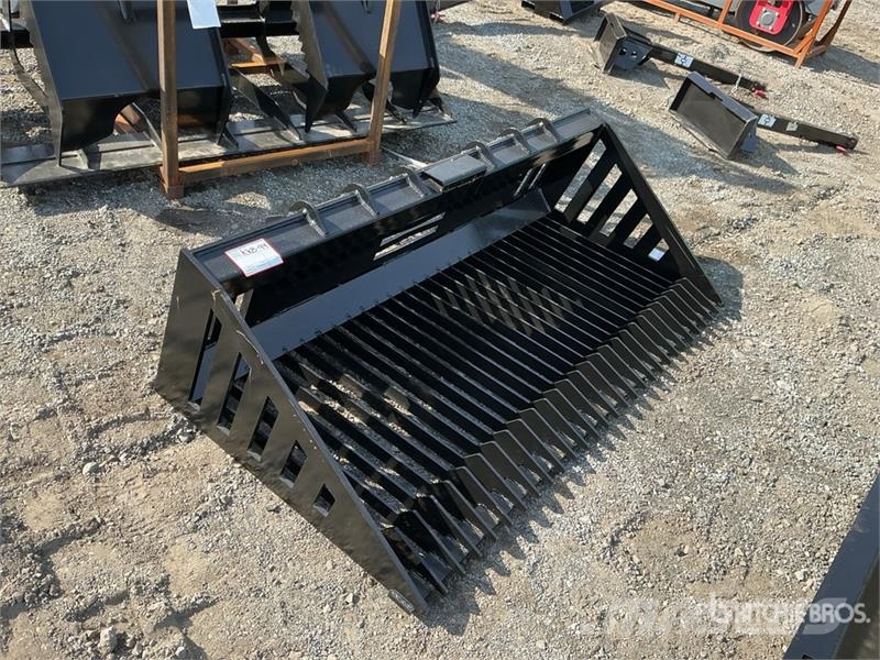 GIYI GY-RB66N 66 in Rock Skid Steer Bucket (Unused Baldes