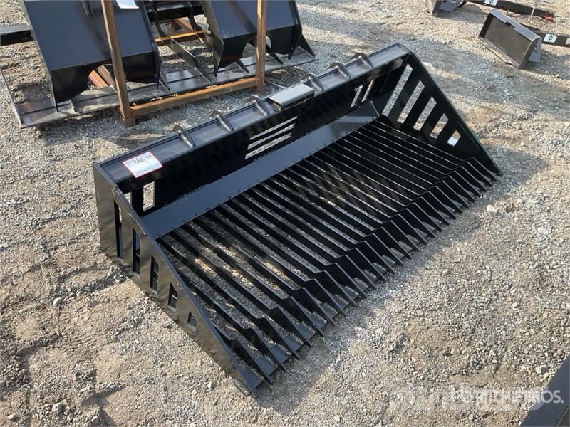 GIYI GY-RB66N 66 in Rock Skid Steer Bucket (Unused Baldes
