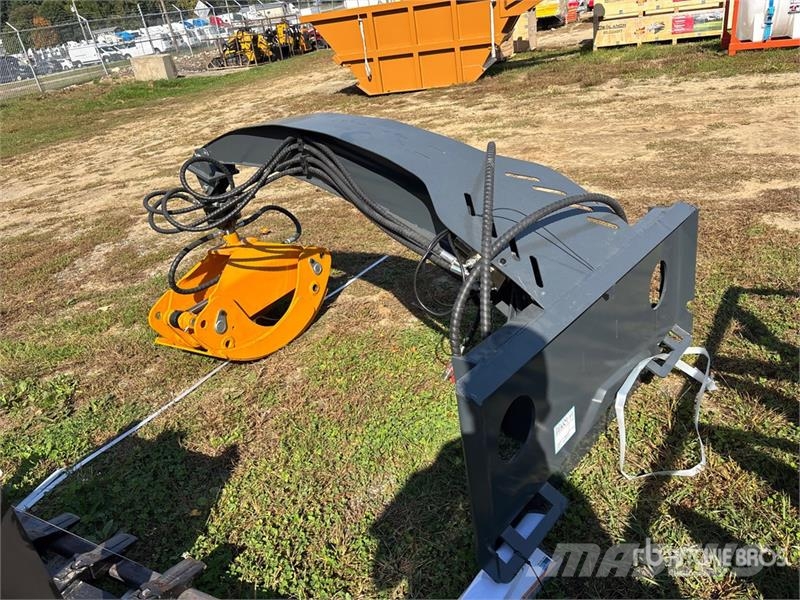  GIYI GY-RG63 360°Rotating Skid Steer Grapple (Unus グラップル