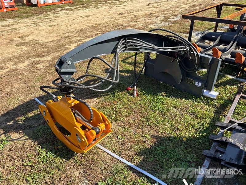  GIYI GY-RG63 360°Rotating Skid Steer Grapple (Unus グラップル