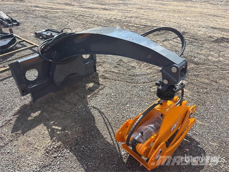 GIYI GY-RG63 Mini 360°Rotating Skid Steer Grapple Grabilice