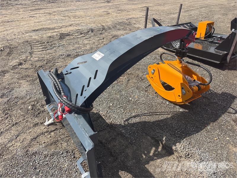 GIYI GY-RG63 Mini 360°Rotating Skid Steer Grapple Grabilice