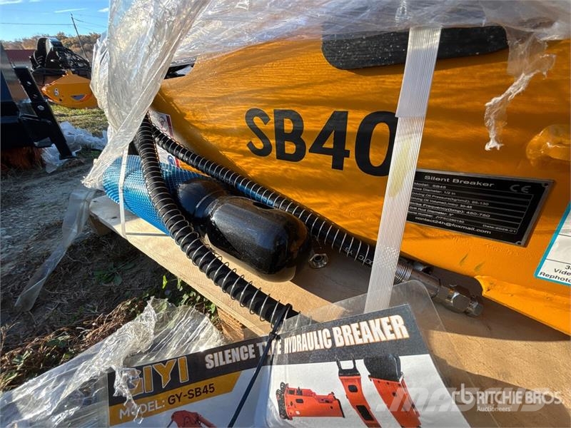 GIYI GY-SB45 Silent Hydraulic Breaker (Unused) Hüdrohaamrid