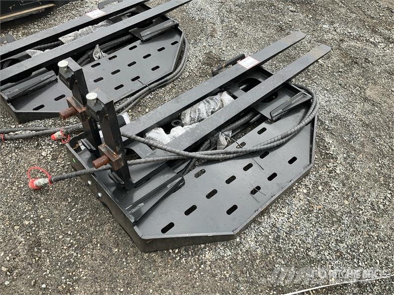  GIYI GY-SF60 60 in Side Shift Skid Steer Forks (Un شوكات
