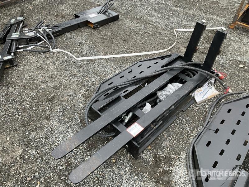  GIYI GY-SF60 60 in Side Shift Skid Steer Forks (Un شوكات