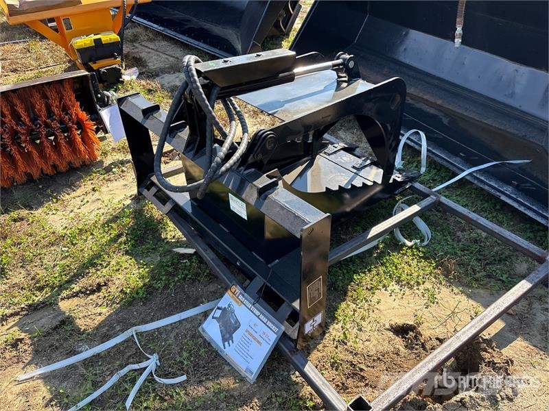  GIYI GY-SGB45 Stump Skid Steer Grapple Bucket (Unu グラップル