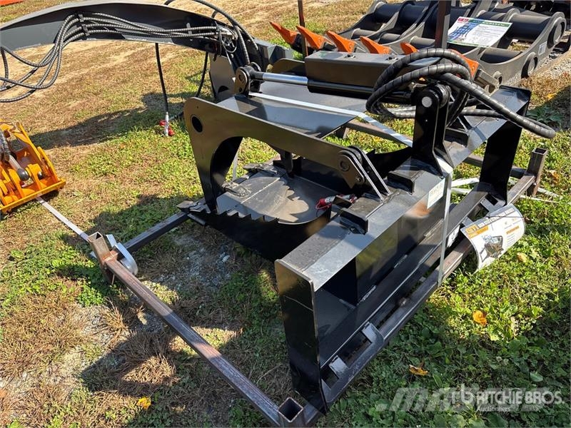 GIYI GY-SGB45 Stump Skid Steer Grapple Bucket (Unu Grappin