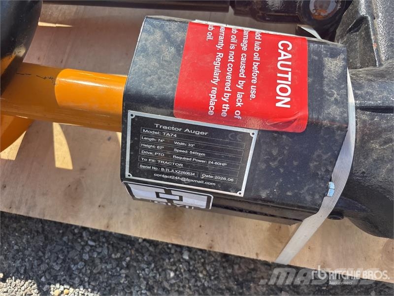  GIYI GY-TA74 Tractor Auger (Unused) Lauksaimniecība- Citi