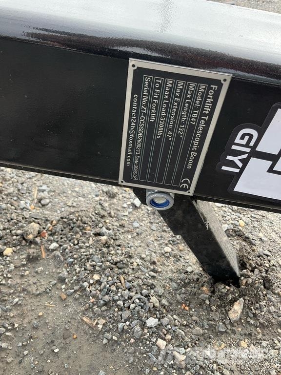 GIYI GY-TB47 Forklift Telescopic Boom (Unused) 其他附件和组件
