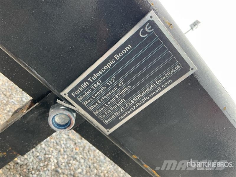  GIYI GY-TB47 Forklift Telescopic Boom (Unused) 其他附件和组件
