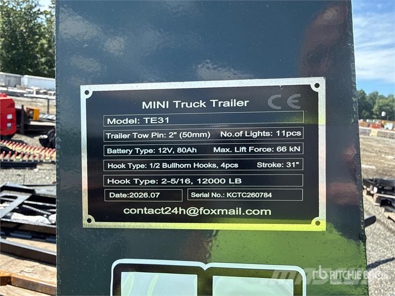  GIYI GY-TE780 Fifth Wheel Wrecker Attachment (Unus Ostale kargo komponente