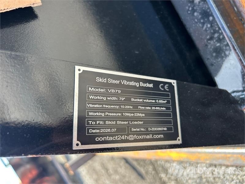 GIYI GY-VB79 79 in Vibration Bucket (Unused) Other components