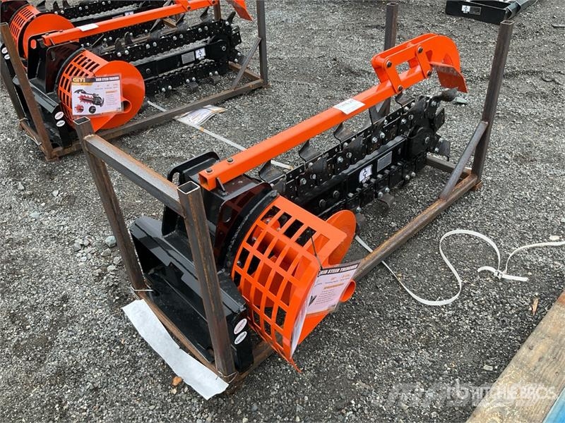  GIYI GY-X39 39 in Mini Mini Skid Steer Trencher (U Trenchers