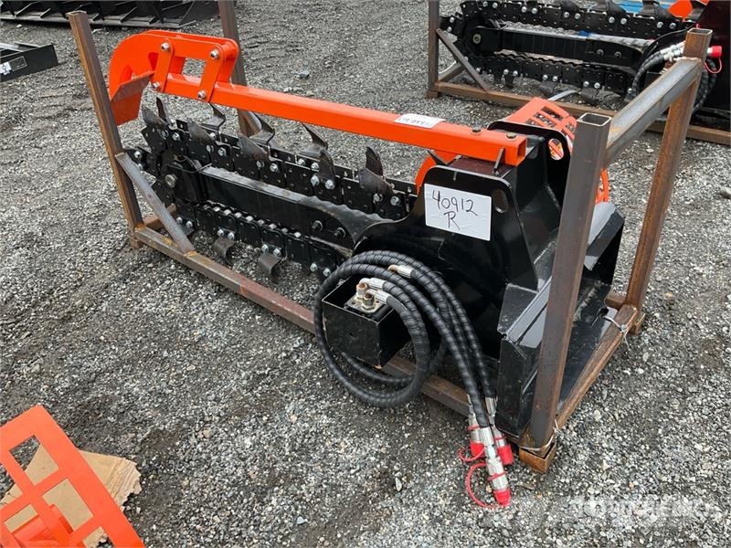  GIYI GY-X39 39 in Mini Mini Skid Steer Trencher (U Trenchers