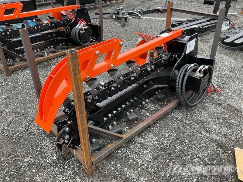  GIYI GY-X39 39 in Mini Mini Skid Steer Trencher (U Trenchers