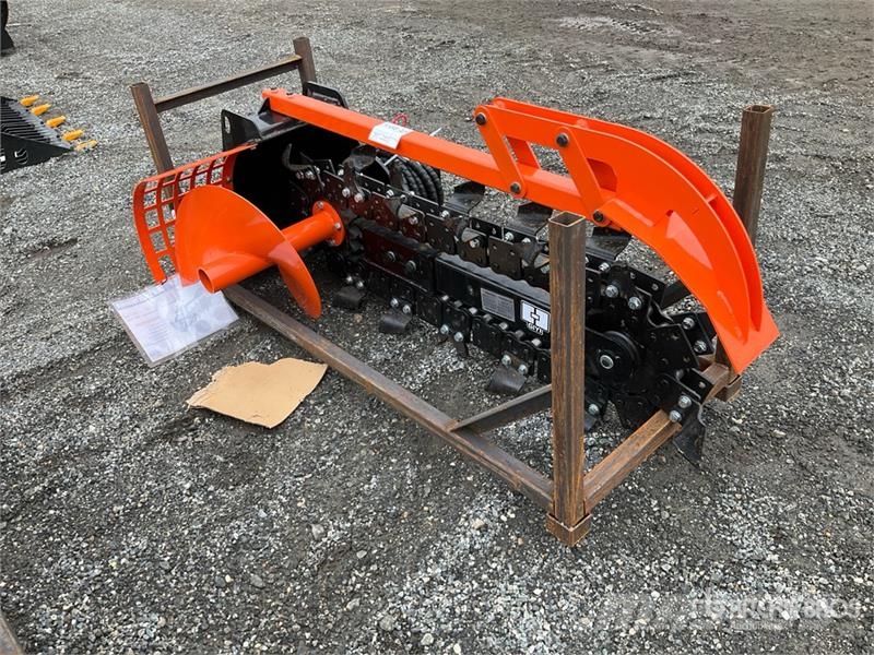  GIYI GY-X39 39 in Mini Mini Skid Steer Trencher (U Trenchers