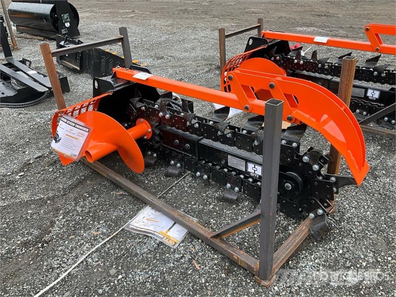  GIYI GY-X39 39 in Mini Mini Skid Steer Trencher (U Trenchers