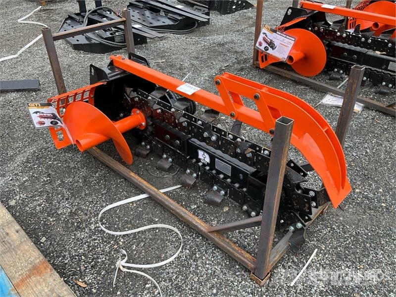  GIYI GY-X39 39 in Mini Mini Skid Steer Trencher (U Trenchers