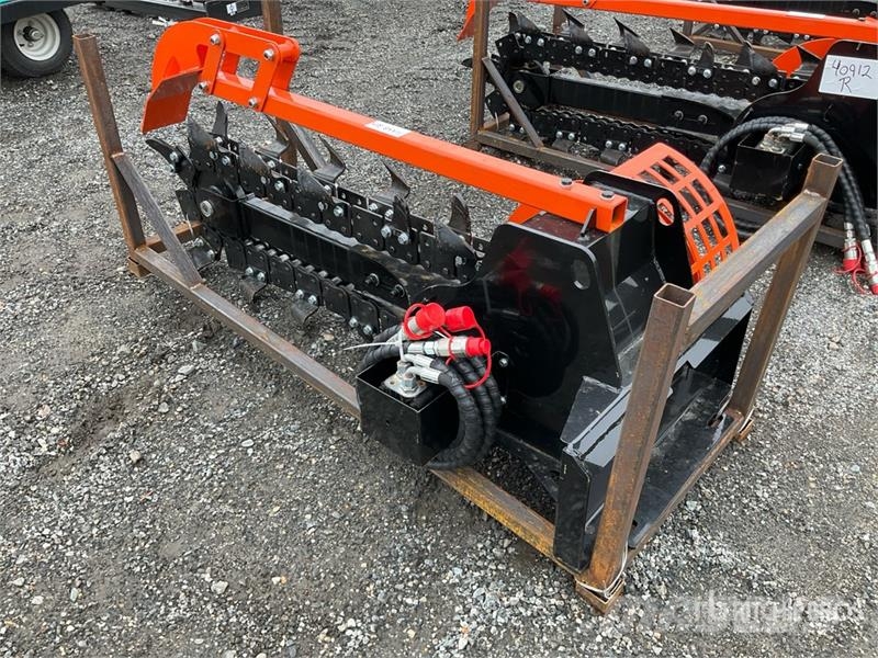  GIYI GY-X39 39 in Mini Mini Skid Steer Trencher (U Trenchers