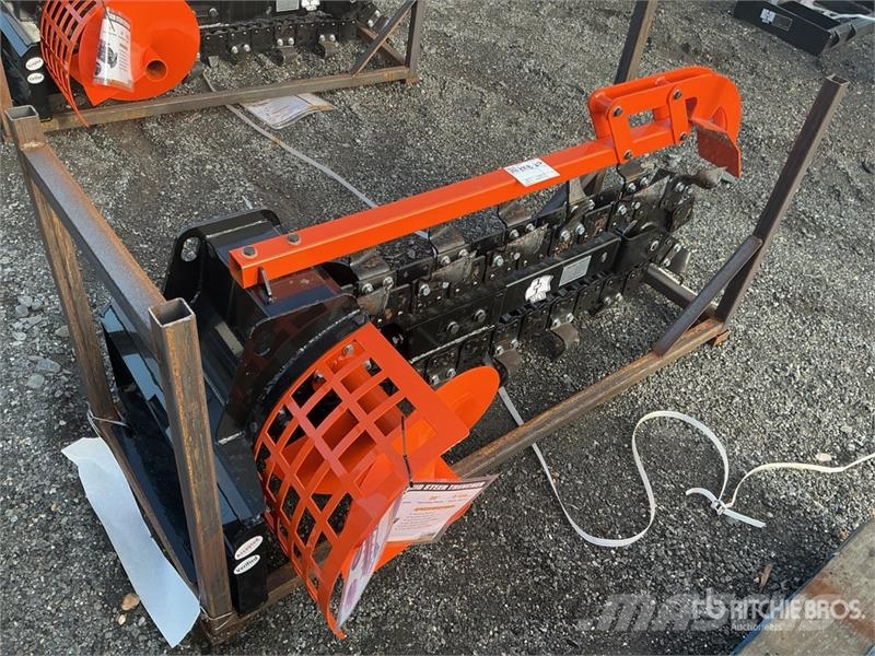 GIYI GY-X39 Mini Skid Steer Trencher (Unused) ماكينات حفر خنادق