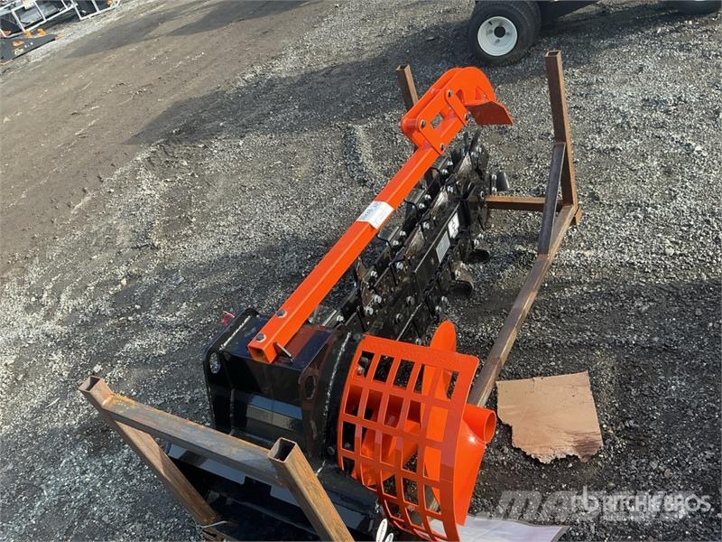  GIYI GY-X39 Mini Skid Steer Trencher (Unused) ماكينات حفر خنادق