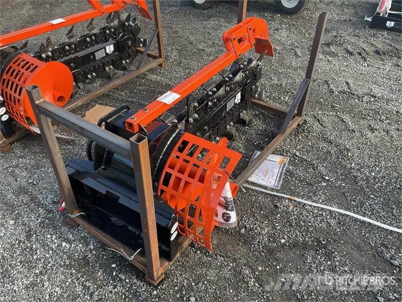  GIYI GY-X39 Mini Skid Steer Trencher (Unused) ماكينات حفر خنادق