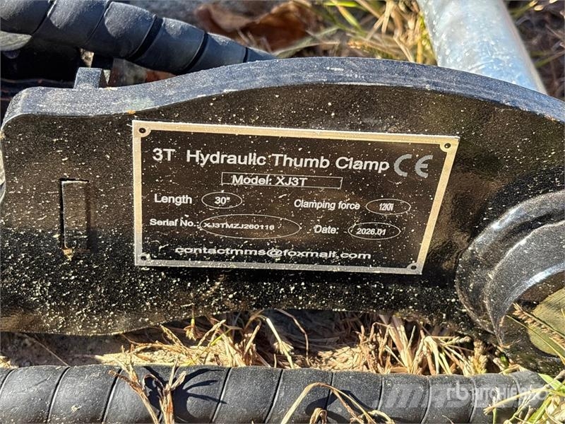  GIYI GY-XJ3T Hydraulic Excavator Thumb - Fits CAT  دلاء