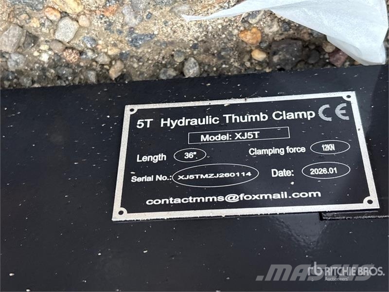  GIYI GY-XJ5T CAT Hydraulic Excavator Thumb (Unused دلاء