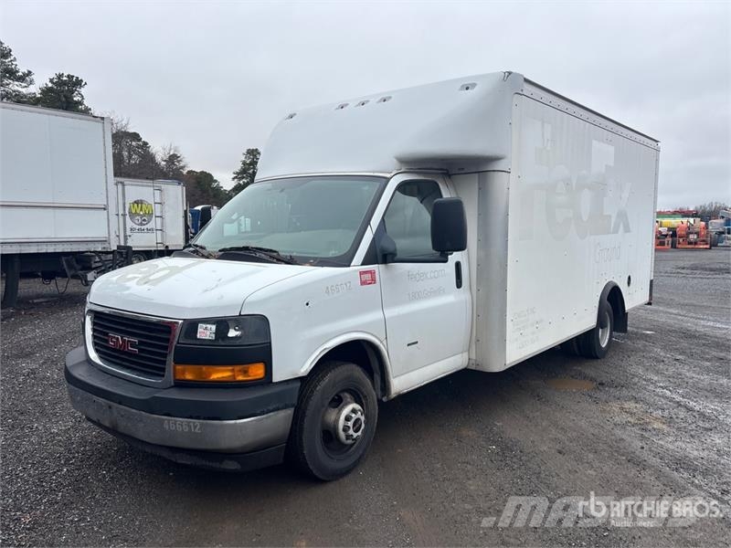 GMC 3500 4x2 Van Truck Sanduk kamioni