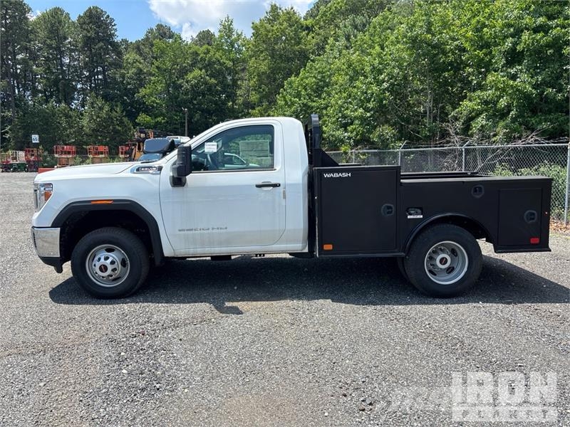 GMC 3500 HD 4x4 Utility Truck Furgonetas caja abierta