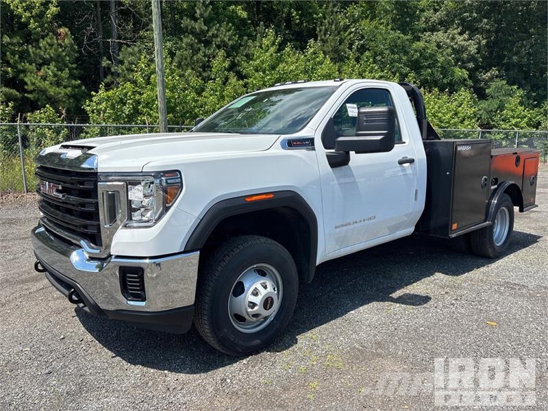 GMC 3500 HD 4x4 Utility Truck Furgonetas caja abierta