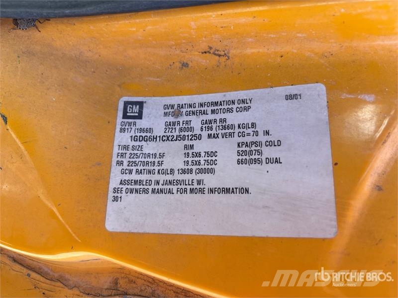 GMC C6500 Platformas/izkraušana no sāniem