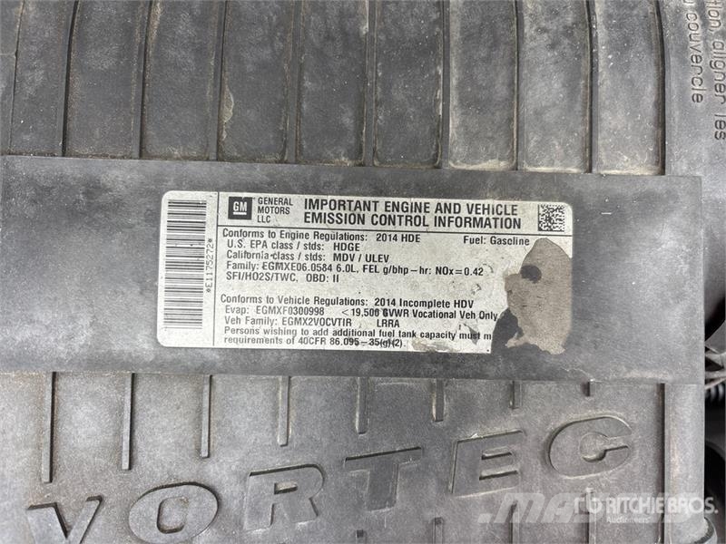 GMC Savana G3500 4x2 Van Truck Sanduk kamioni